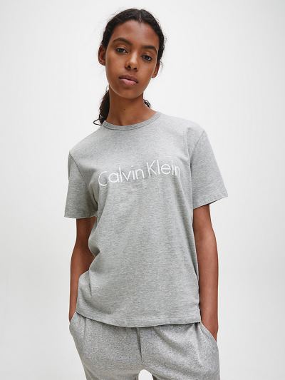 Calvin Klein Underwear HU073242 | Calvin Klein Comfort Cotton Női Pizsama Felsők Szürke